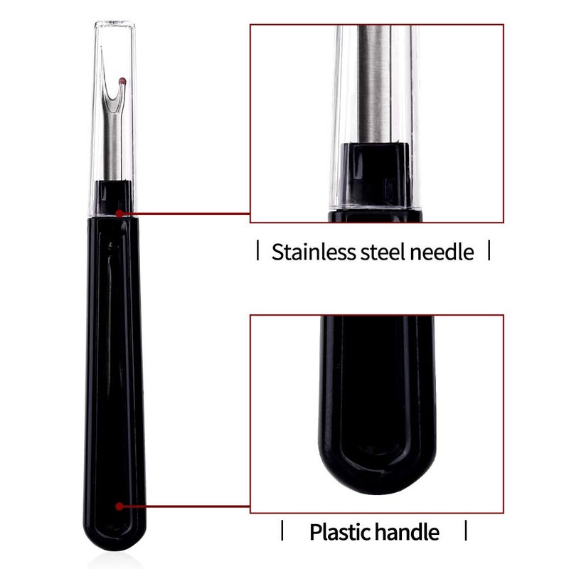 ZMAAGG 6 PCS Seam Ripper Set, Ergonomic Grip Seam Ripper for Sewing Crafting and Removing Embroidery Hems and Seams - Image 3
